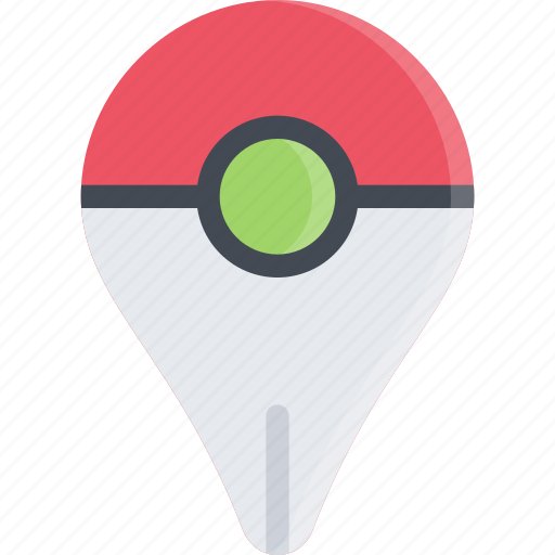 Pokemon, location, pokeball, pokemongo, pokemon location, map, gps icon - Download on Iconfinder