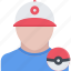 pokemon, trainer, exerciser, pokeball, pokemon trainer 