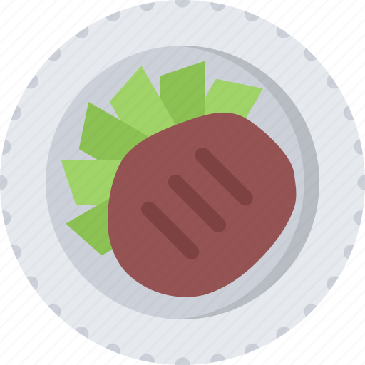 Beefsteak, meat, steak, beef, dinner, meal, fillet icon - Download on Iconfinder