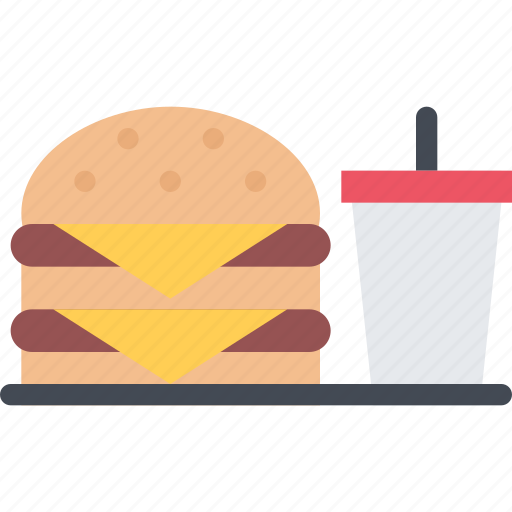 Burger soda, burger, drink, beverage, food icon - Download on Iconfinder