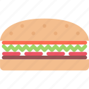 sandwich, bread, meal, breakfast, burger, tasty, fast-food, snack, fast