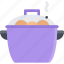 saucepan, cooking, pot, cookware, kitchen, casserole, pan, utensil, cooker 