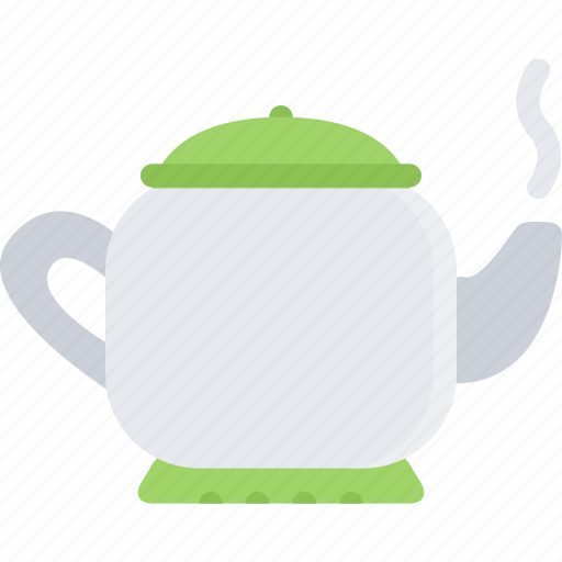 Teapot, tea, kettle, drink, kitchen, coffee, hot icon - Download on Iconfinder