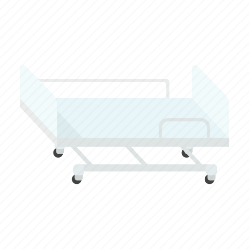 Bed trolley, equipment, medicine, science icon - Download on Iconfinder