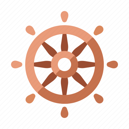 Cruise, helm, nautical, ship, steering, wheel, yacht icon - Download on Iconfinder