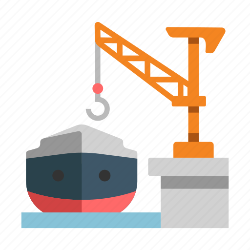 Container, harbor, logistics, port, seaport, shipping, shipyard icon - Download on Iconfinder