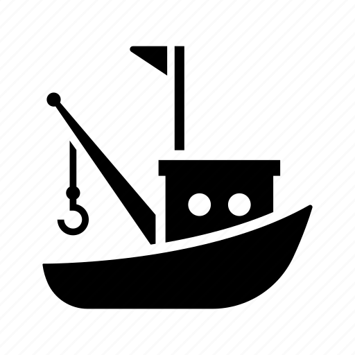 Boat, fisherman, fishery, fishing, sailing, ship icon - Download on Iconfinder
