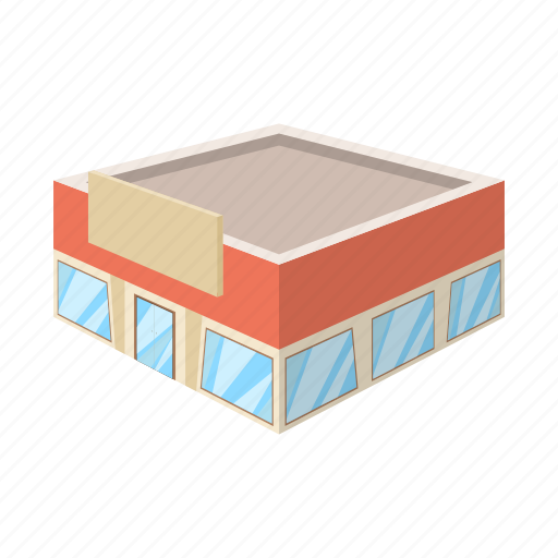 Building, construction, house, shop, showcase, supermarket icon - Download on Iconfinder