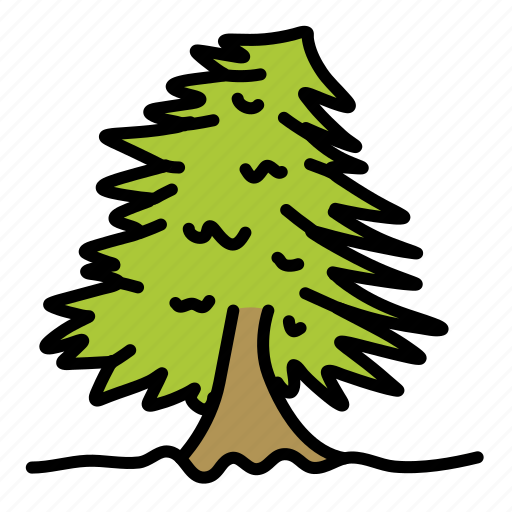 Tree, green, isolated, vector, season, nature icon - Download on Iconfinder