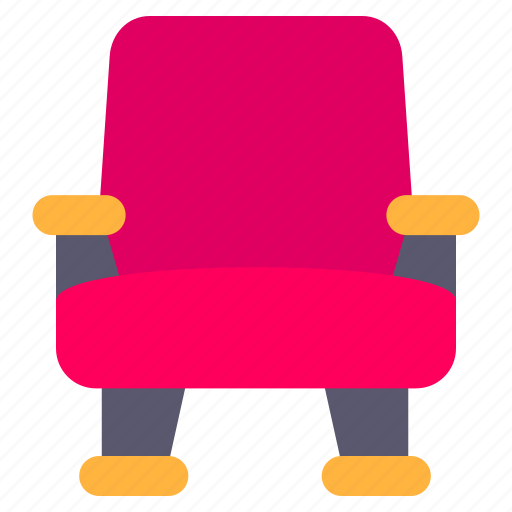 Seat, seats, sitting, chair, theatre icon - Download on Iconfinder