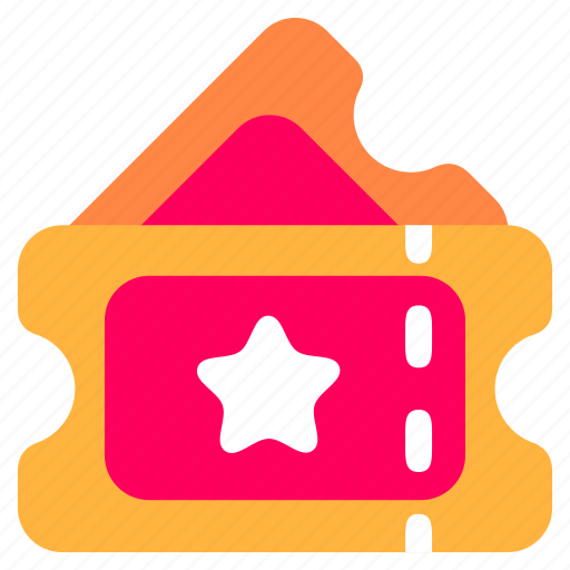 Ticket, show, pass, tickets, entertainment, movie icon - Download on Iconfinder
