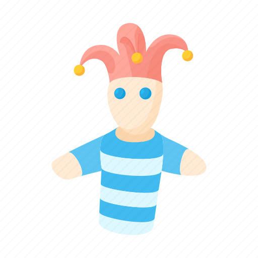 Cartoon, clown, doll, fun, jester, puppet, toy icon - Download on Iconfinder