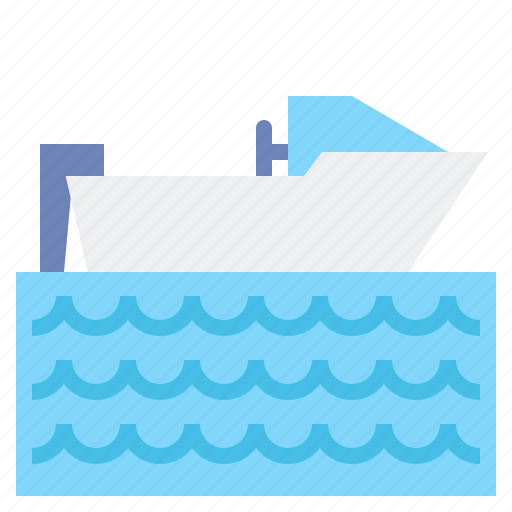 Boat, splash, water icon - Download on Iconfinder