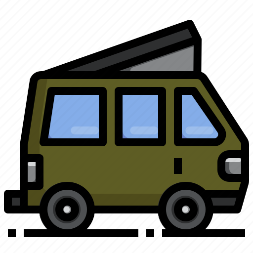 Camper, van, travel, trip, gadget, journey icon - Download on Iconfinder