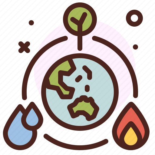 Earth, fire, water, relax, spa, therapy icon - Download on Iconfinder