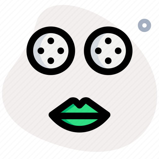 Cucumber, face, mask, care icon - Download on Iconfinder