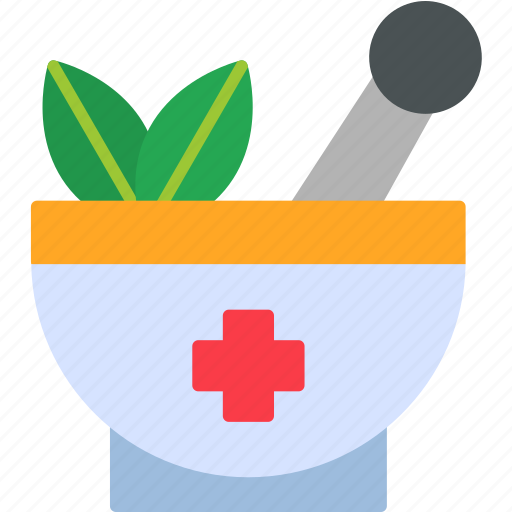 Herbal, mortar, spa, therapy, herb, medicine icon - Download on Iconfinder