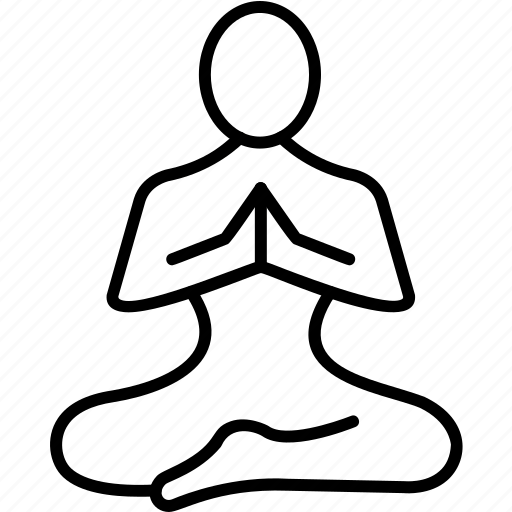 Meditation, exercise, fitness, health, pose, yoga, relaxation icon - Download on Iconfinder