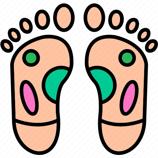 Reflexology, beauty, foot, leg, massage, spa, therapy icon - Download on Iconfinder