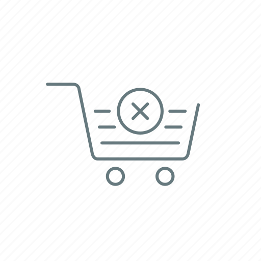 Cart, empty, remove, shop, shopping icon - Download on Iconfinder