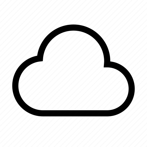 Cloud, storage, computing, database, weather, ui icon - Download on Iconfinder