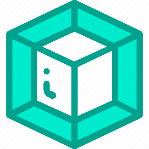 Box, cube, dimension, shape icon - Download on Iconfinder