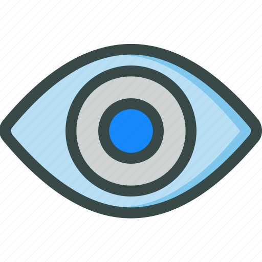 Eye, retina, seo, visible, visual icon - Download on Iconfinder