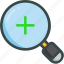 magnifier, research, search, seo, zoom 