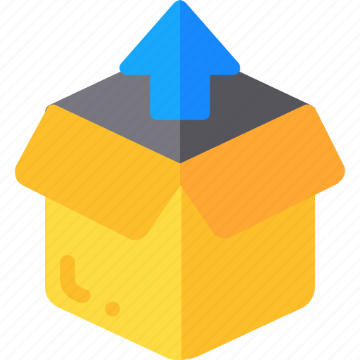 Box, logistic, package, up icon - Download on Iconfinder