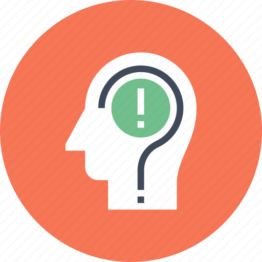 Answer, education, head, human, mind, question, thinking icon - Download on Iconfinder