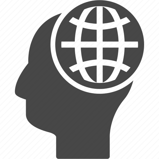 Brain, creative, globe, thinking, thoughts icon - Download on Iconfinder