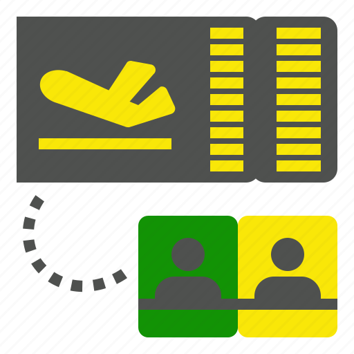 Airport, aviation, checkin, flight, transportation icon - Download on Iconfinder