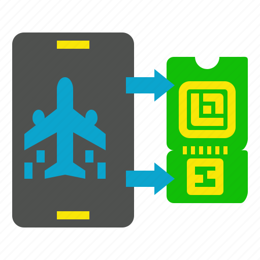 Aviation, checkin, flight, journey, ticket icon - Download on Iconfinder