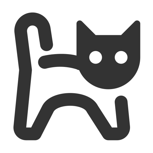 Black, cat, halloween, witch icon - Free download
