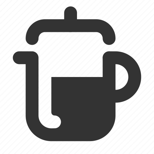 Teapot, french, press, tea icon - Download on Iconfinder