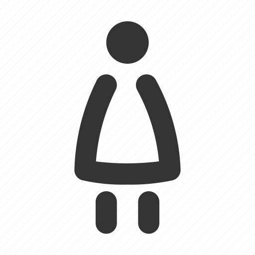 Woman, sign, wc, female icon - Download on Iconfinder