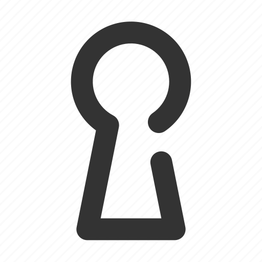 Keyhole, lock, private, secret icon - Download on Iconfinder