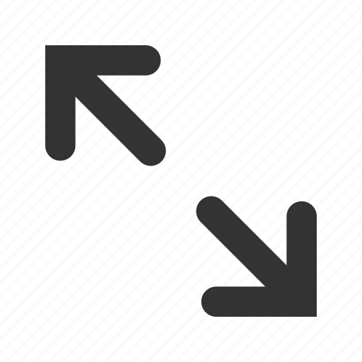 Diagonal, size, arrows icon - Download on Iconfinder
