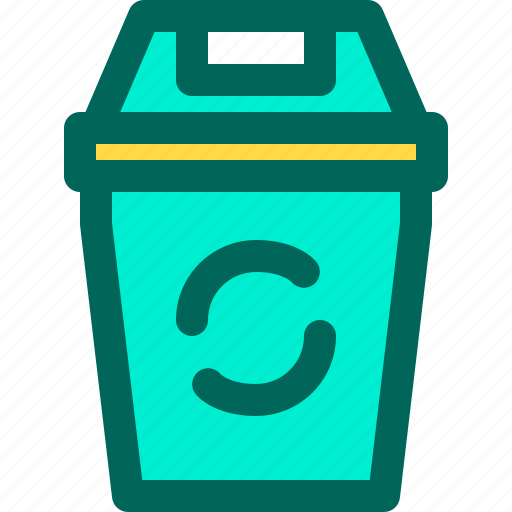 Bin, dust, garbage, recycle, trash icon - Download on Iconfinder