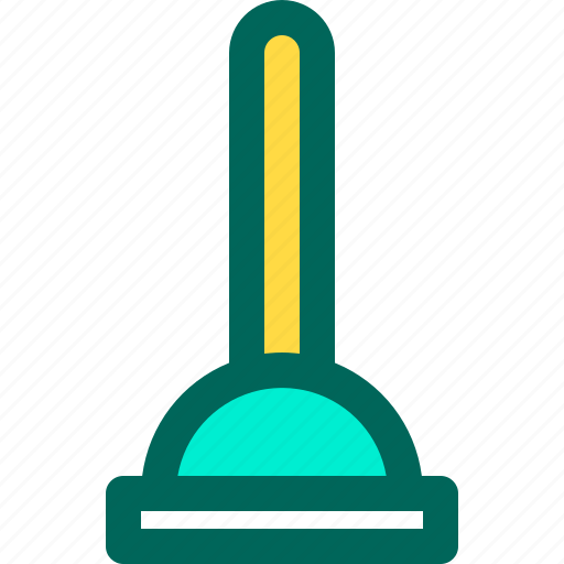 Clean, house, plunger, toilet, tools icon - Download on Iconfinder