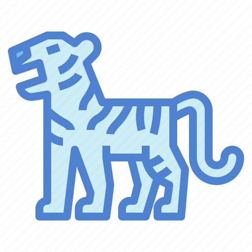 Tiger, mammal, wildlife, animal, zoology icon - Download on Iconfinder