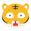 avatar, emoji, shock, surprise, tiger 