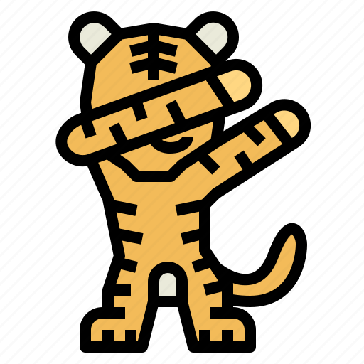 Tiger, mammal, wildlife, animal, zoology icon - Download on Iconfinder