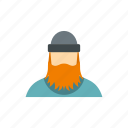 beard, character, forestry, lumberjack, male, man, worker