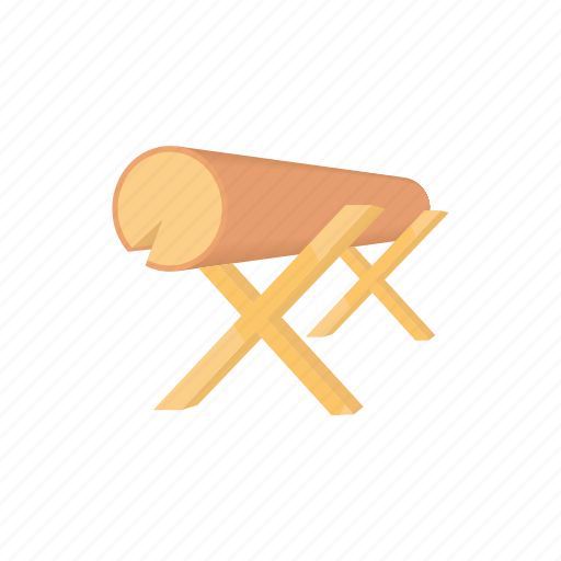 Bench, cartoon, cut, log, tree, trunk, wood icon - Download on Iconfinder