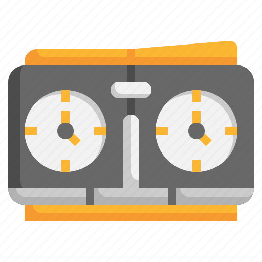 Chess, clock, time, and, date, turns, game icon - Download on Iconfinder