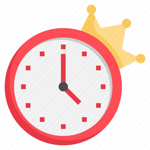 Prime, time, crown, watch, and, date icon - Download on Iconfinder