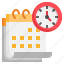 schedule, calendar, clock, date, time 