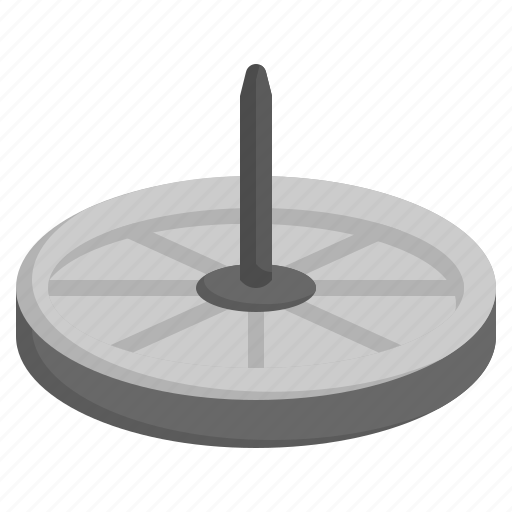 Sundial, time, and, date, solar, octagonal, sun icon - Download on Iconfinder