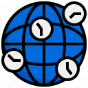 time, zone, and, date, earth, grid, world, global